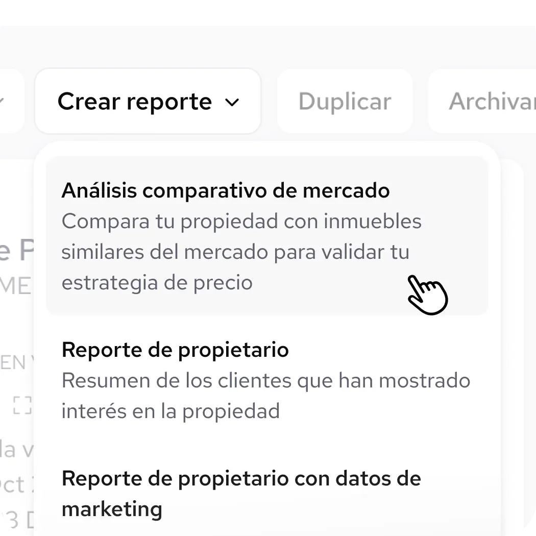 One-click value estimate