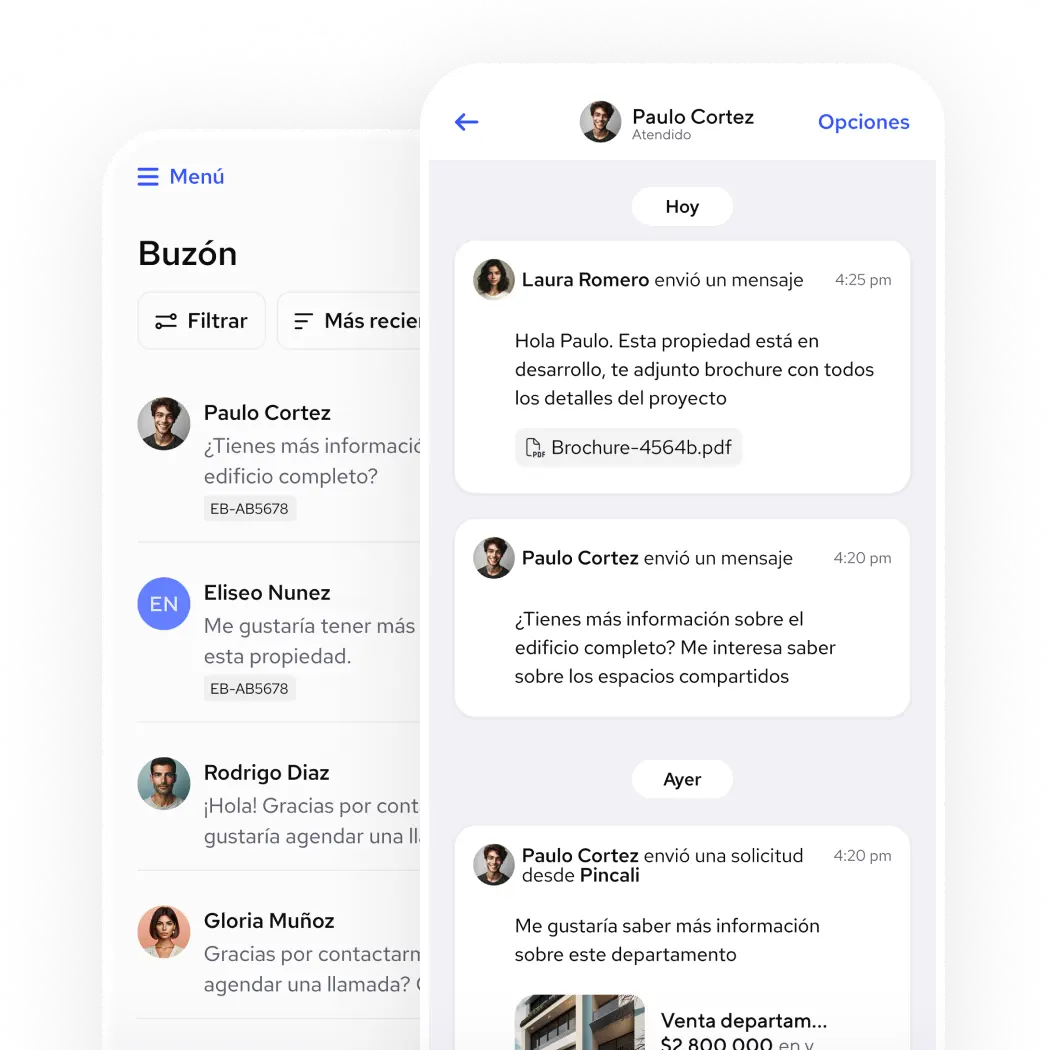 Todos tus prospectos en un lugar