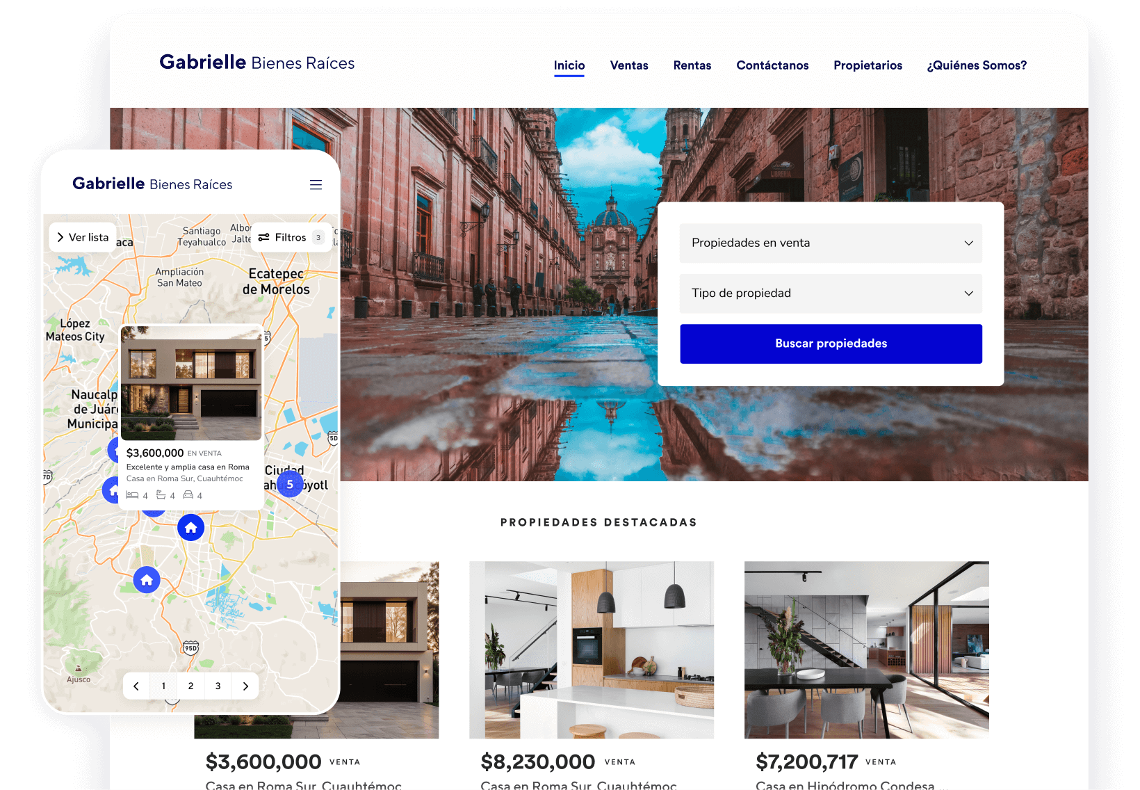 Crie seu site imobiliário